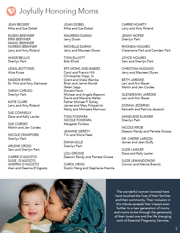 2025 Mothers Day Tributes Publication2